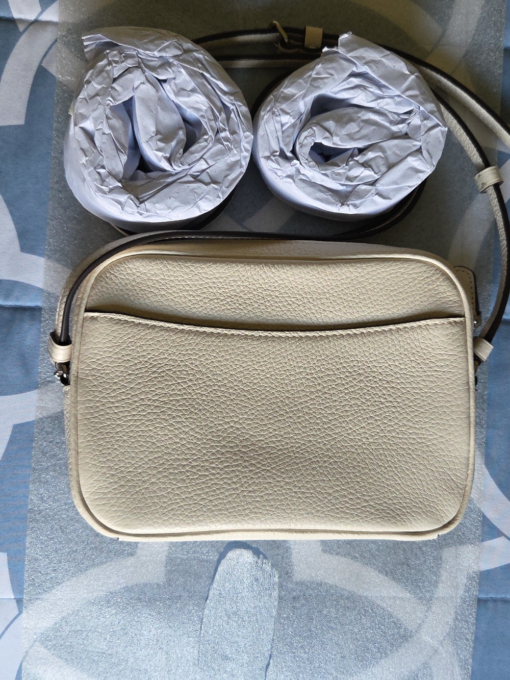 NWT Coach Mini Straw Camera Crossbody - Picture 4 of 12